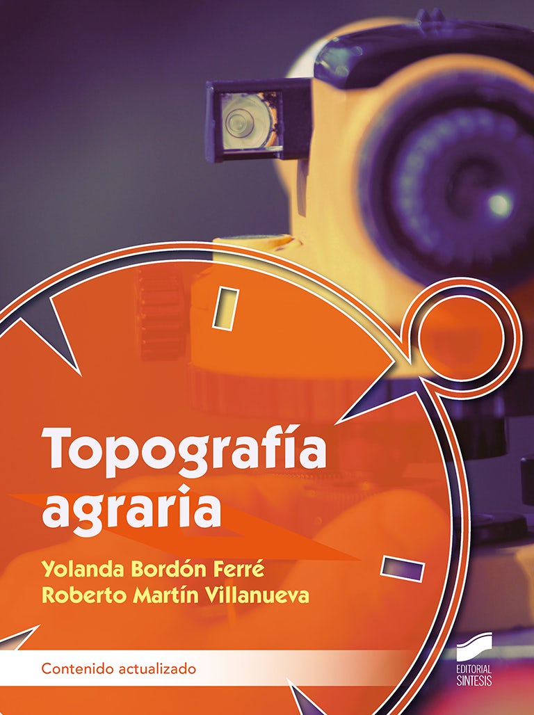 Portada del título topografía agraria (contenido actualizado)